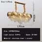 Stainless Steel Crystal Chandelier, LED