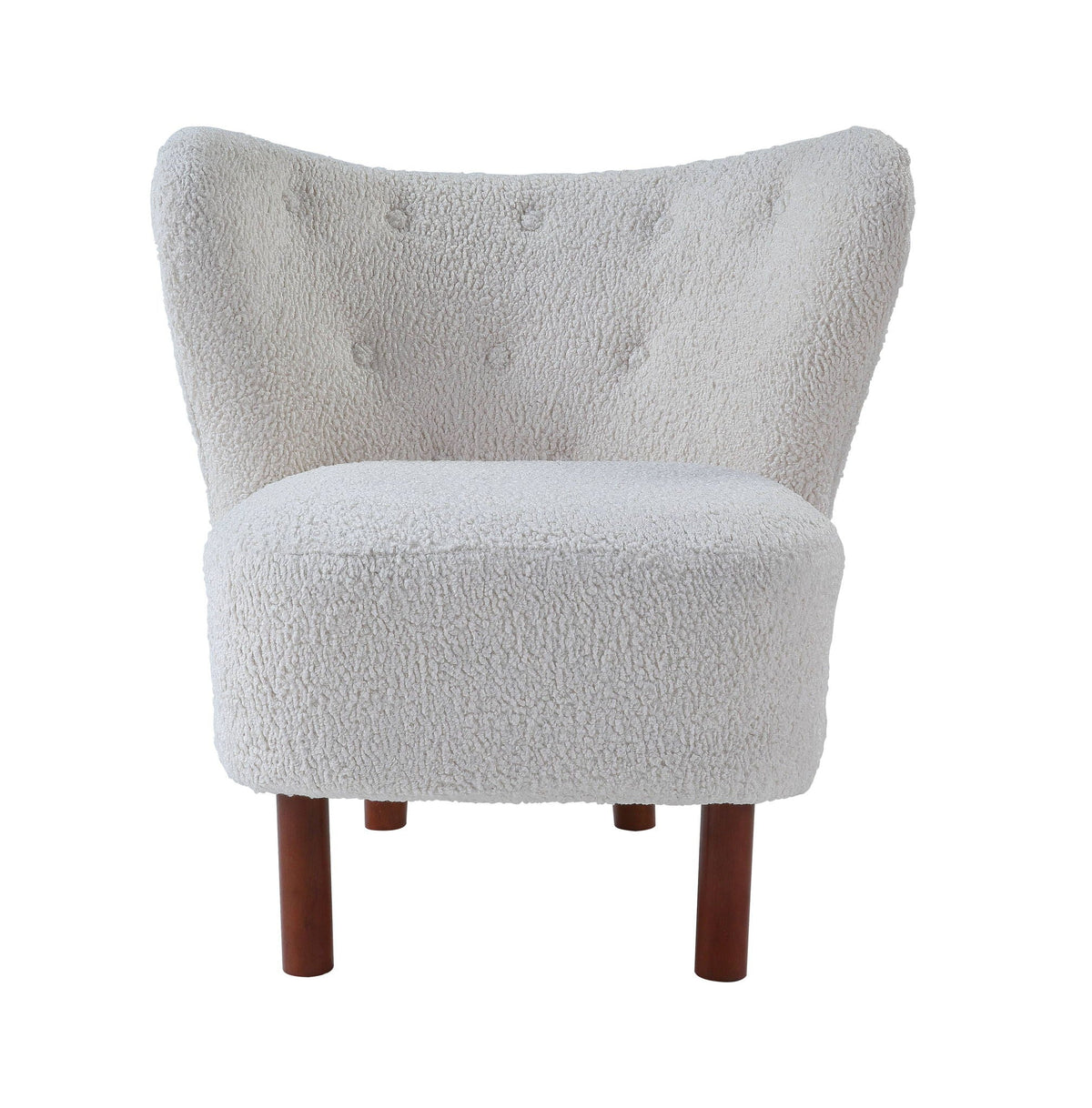 Teddy sherpa accent chair size and proportion reference