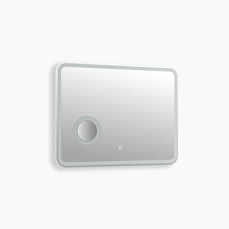 3X magnifying glass detail on Crater II mirror