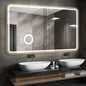 LED Bathroom Mirror with 3X Magnifier, Anti-Fog