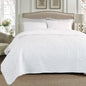 Embroidered Quilted Bedspread Set, Cotton 3 Piece