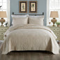 Cotton Three-Layer Quilted Bedspread Set, 3 Piece