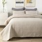 Cotton Three-Layer Quilted Bedspread Set, 3 Piece