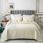 Cotton Three-Layer Quilted Bedspread Set, 3 Piece
