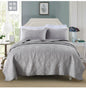 Cotton Three-Layer Quilted Bedspread Set, 3 Piece