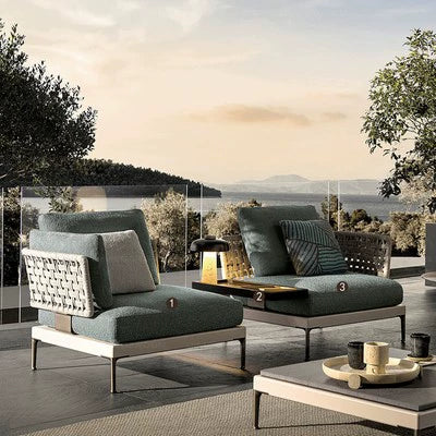 Modular Outdoor Rattan Sofa Set