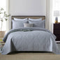 Cotton Three-Layer Quilted Bedspread Set, 3 Piece