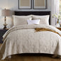 Cotton Three-Layer Quilted Bedspread Set, 3 Piece