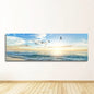 Seascape Canvas Wall Art, Unframed Beach Print