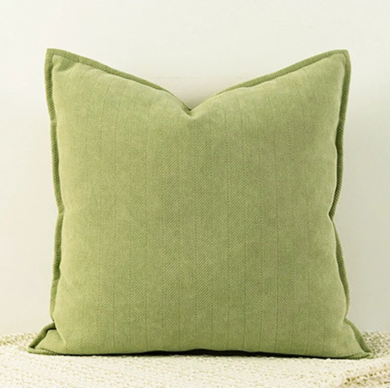Chenille Throw Pillow Covers, 8 Colors