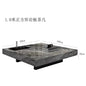 Marble Top Coffee Table, Stainless Steel Base