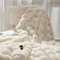 Plush Faux Fur Throw Blanket, Winter Warmth