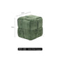 Upholstered Woven Bench Stool, Single or Double