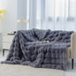 Plush Faux Fur Throw Blanket, Winter Warmth