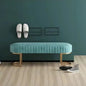 Nordic Fabric Ottoman Bench, Entryway