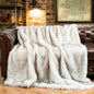 Soft Faux Fur Throw Blanket, 3 Colors