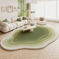 Irregular Plush Area Rug, Waterproof