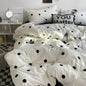 Striped Duvet Cover Set with Pillowcases