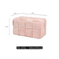 Upholstered Woven Bench Stool, Single or Double