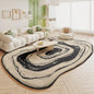 Irregular Plush Area Rug, Waterproof