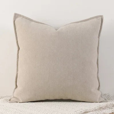 Chenille Throw Pillow Covers, 8 Colors
