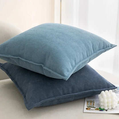 Chenille Throw Pillow Covers, 8 Colors