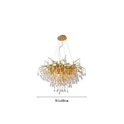 Crystal ceiling chandelier size and proportion reference