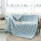 Plush Faux Fur Throw Blanket, Winter Warmth