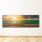 Seascape Canvas Wall Art, Unframed Beach Print