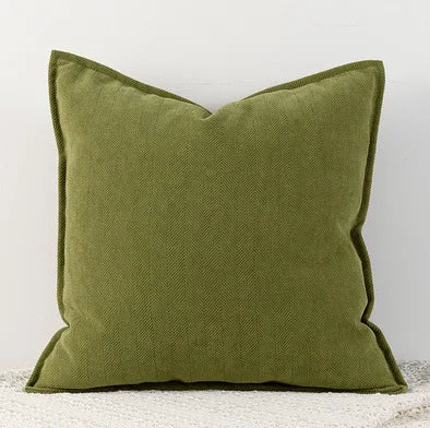 Chenille Throw Pillow Covers, 8 Colors