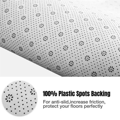 Plush Area Rug, 8 Colors and Sizes
