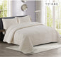 Cotton Three-Layer Quilted Bedspread Set, 3 Piece