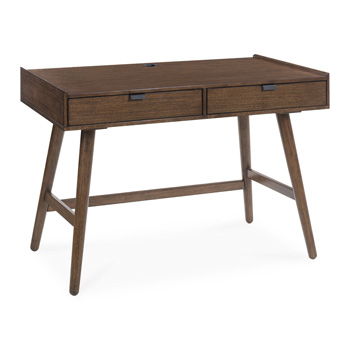 Home office writing desk shown in a room setting