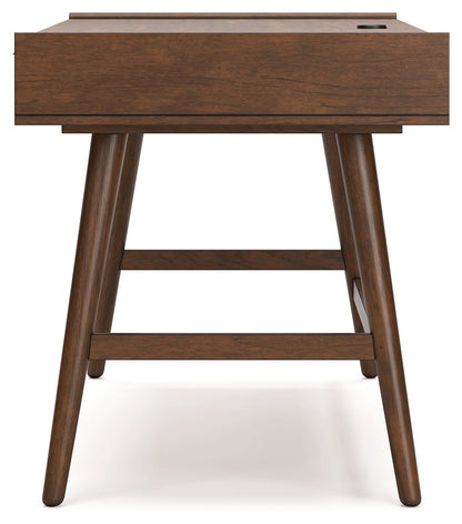Home office writing desk size and proportion reference